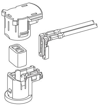 JST Connectors SQF Squib Connectors